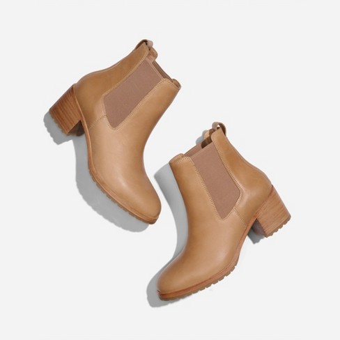 Hvert år anmodning jazz Nisolo Sustainable Women's Ana Go-to Heeled Chelsea Boot Almond, Size 6 :  Target
