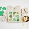 Simply Sage Market Women's Graphic Sweatshirt Irish Icons Chart St. Patrick's Day - 3 of 3