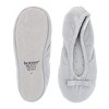 Isotoner Women's Sculpted Microterry Ballerina Slippers - 2 of 3