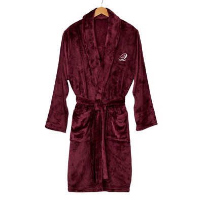 Personalization Mall Embroidered Classic Comfort Luxury Fleece Robe