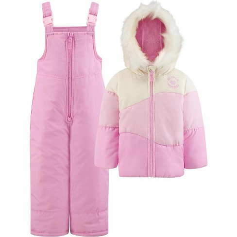 Target baby girl clearance snowsuit