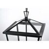 Elegant Lighting Oxford 14 Inch Outdoor Pendant in Black - 3 of 4