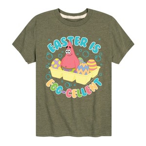 Boys' - SpongeBob Squarepants - Easter Is Egg Short Sleeve Graphic T-Shirt - 1 of 4