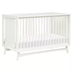 Babyletto Peggy Mid-Century 3-in-1 Convertible Crib - Warm White