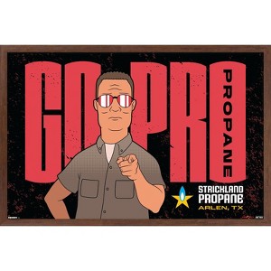 Trends International King of the Hill (2025) - Hank Go Pro, Propane Framed Wall Poster Prints - 1 of 4