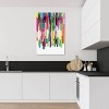 iCanvas Colorful Stripes IV by Mareike Bohmer Canvas Print Wall Art - 3 of 3