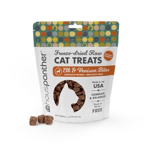 Hauspanther Freeze Dried Raw Cat Treats 1.5 oz - 1 of 4