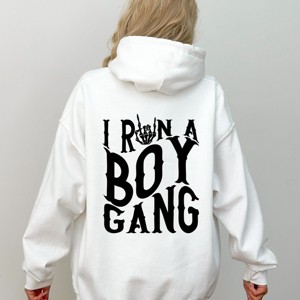 Simply Sage Market I Run A Boy Gang Front And Back Hoodie - 1 of 4