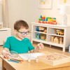 Melissa & Doug Wooden Stamp Set, Favorite Things - 26 Wooden Stamps, 4-Color Stamp Pad - 2 of 4