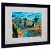 Trademark Fine Art -Manor Shadian 'Valley House' Matted Framed Art - 2 of 4