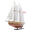 Bluenose II 29.5" Fully Assembled Wooden Sailboat Model – Natural Finish By Old Modern Handicrafts - 2 of 4