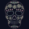 Girl's Lost Gods Halloween Sugar Skull T-Shirt - 2 of 4