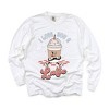 Simply Sage Market Women's I Love You A Latte Long Sleeve Garment Dyed Tee - 2 of 3