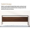 NicBex King Size Metal Bed Frame with Wood Headboard and Footboard for Adults/Boys/Girls - 4 of 4