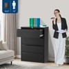 1 Cold Rolled Steel 52 Inch High 4 Drawers Metal Filing Cabinet [4 Drawers Standard Lateral Filing Cabinet] Steel Plate With Coating Thickness 0.6Mm - 3 of 4