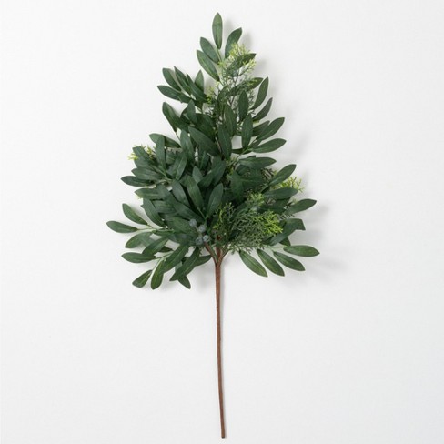 Artificial Mixed Pine & Juniper Stem Green 26h : Target