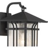 John Timberland Syon Mission Outdoor Wall Light Fixtures Set of 2 Painted Bronze Lantern 14" Clear Seeded Glass for Post Exterior Barn - 2 of 4