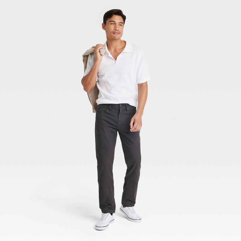 Men&#39;s Tapered Five Pocket Pants - Goodfellow &#38; Co&#8482;, 3 of 4
