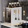 Slim Spice Rack with Drawer - Pull-Out Kitchen & Bathroom Organizer, Countertop Storage for Small Spaces - 2 of 4