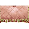 C&F Home 18" x 18" Pink Tuck Stitched Tuck Handcrafted Vintage Style Accent Throw Pillow - 3 of 4