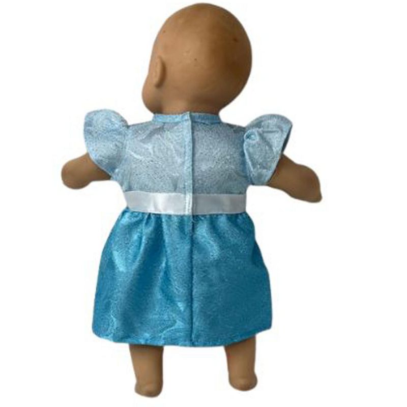 Doll Clothes Superstore Two Tone Sparkle Dress Fits 15-16 Inch Baby And Cabbage Patch Kid Dolls, 4 of 5