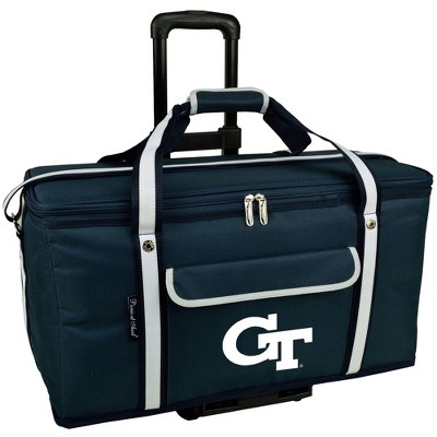 NCAA Georgia Tech Yellow Jackets Folding Soft Sided Rolling Cooler - 64 cans