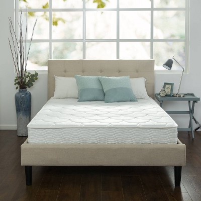 Full Size White Quilted Innerspring Mattress