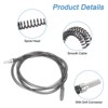Unique Bargains Steel Wire Flexible Shower Pipe Cleaning Spring Clog Remover - 3 of 4