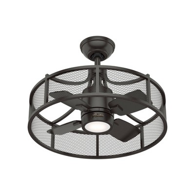 30" Seattle Ceiling Fan with Wall Control Bronze (Includes LED Light Bulb) - Hunter Fan