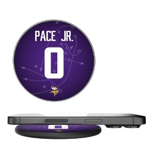 NFL Minnesota Vikings Players Game Tactic 15-Watt Wireless Charger - 1 of 4