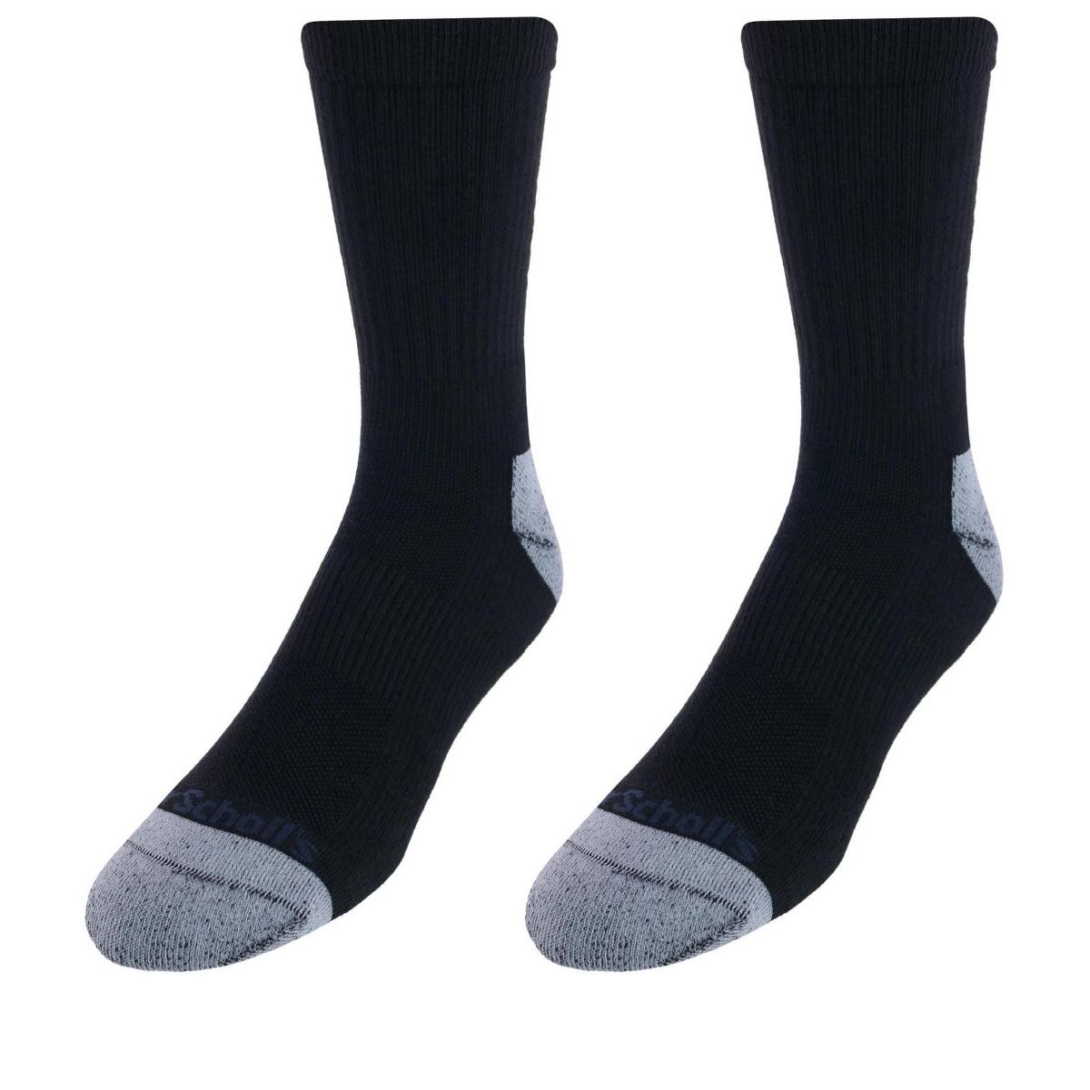 Dr. Scholl's Men's Crew Compression Work Socks (2 Pair Pack) - thumbnail 4