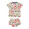 Mixed Up Clothing Suave Baby Tee and Bloomer Shorts Set - Animal Arabesque - image 2 of 4