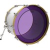Remo Powerstroke P3 Colortone Purple Bass Drum Head 22 in. - 2 of 3