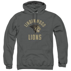 Lindenwood University Official Lions Logo Adult Pull-Over Hoodie - 1 of 4