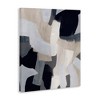 Stupell Industries Collage of Neutral Tone Abstract Shapes Blue Beige Canvas Art - 2 of 4