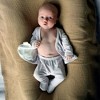 Bonsie Skin to Skin Babywear - Footie - Hush Sky - 3 of 4