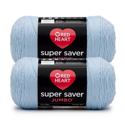 Red Heart Super Saver Yarn 12 Pack-Light Blue