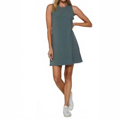 Women's Justine High Neck Ribbed Dress - Another Love