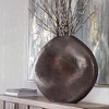 Uttermost Gretchen Black Nickel Vase - 2 of 4