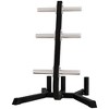 Soozier 2-Inch Weight Plate Rack Olympic Weight Tree with Barbell Bar Holders, 660 lbs. Capacity - 4 of 4