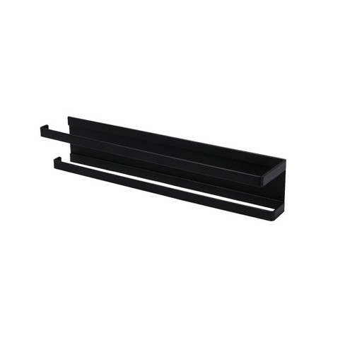Magnetic paper towel holder target outlet