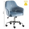 NicBex Accent Chair Modern Leisure Chair Lounge Chair with Adjustable Height and Casters for Living Room, Office - 3 of 4