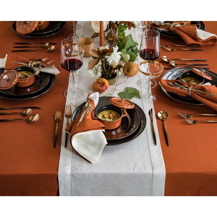 Solino Home Linen Tablecloth | Classic Hemstitch, 2 of 15