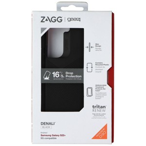 ZAGG Gear4 Denali Series Case for Samsung Galaxy S22+ (Plus) - Black - 1 of 1
