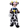 Joyfy Toddler's Halloween Costume Cow Pajamas Costume for Halloween Dress Up Party - 3 of 4