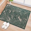 World Rug Gallery Contemporary Palm Leaf Textured Flat Weave Indoor/Outdoor Area Rug - 2 of 4