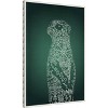 Amanti Art The Emerald Meerkat by Ema Paraschiv Framed Canvas Wall Art - 3 of 4