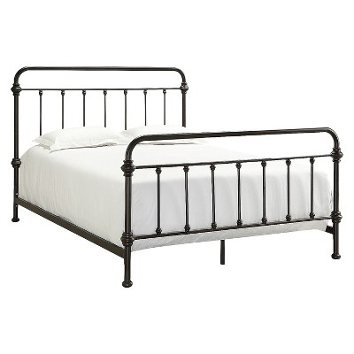 target white bed