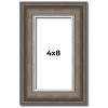 PosterPalooza | Panoramic Weathered Black Picture Frame - UV Acrylic, Foam Board Backing, Hanging Hardware - 2 of 4