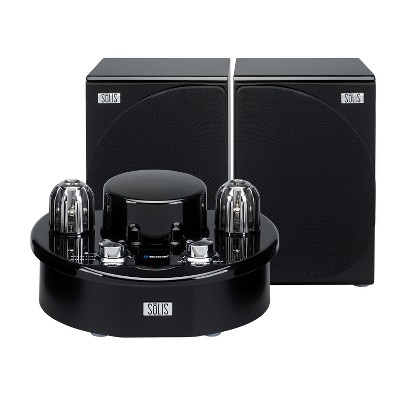 SOLIS Bluetooth Stereo Vacuum Tube Audio System - Black (SO-7500)
